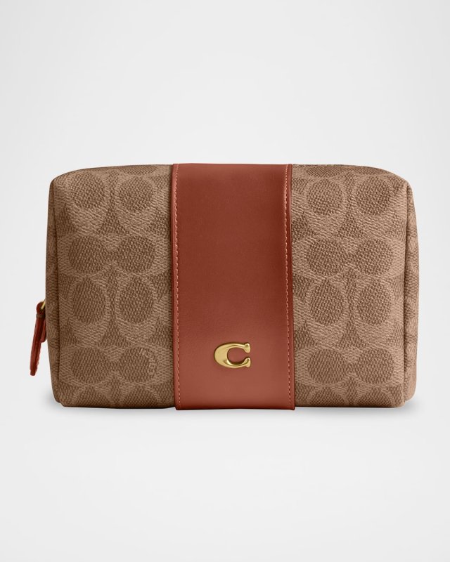 Essential Canvas Cosmetic Pouch